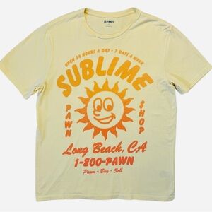 Old Navy Sublime Soft Yellow Tee